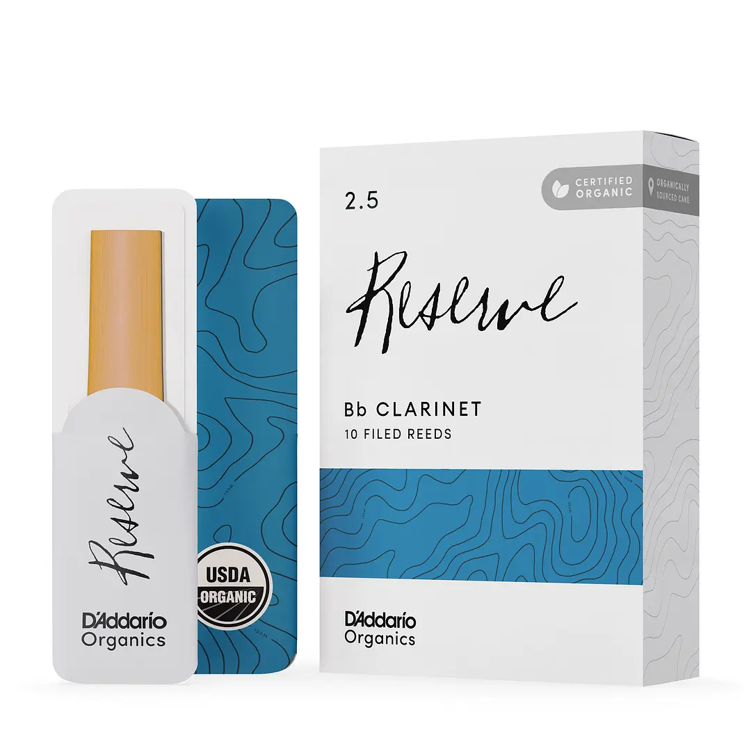 Clarinete Sib || Cañas D'Addario Reserve Organics