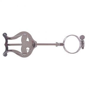 Atril Clarinete Sib con Argolla Obrac  Niquelado