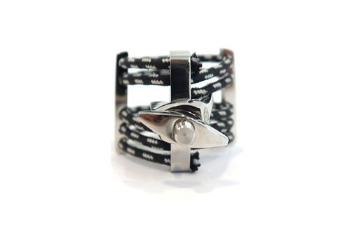 Abrazadera  Clarinete Mib Silverstein Ligature Original Classic Silver