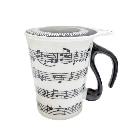 Taza con tapa