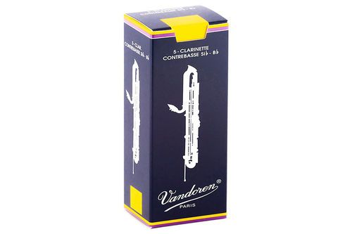 Clarinete Contrabajo || Caña Vandoren Tradicional