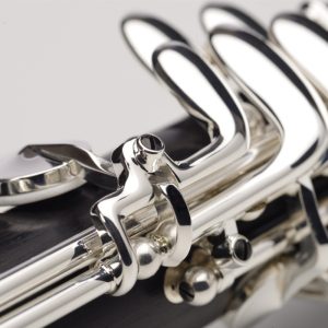 Llaves de clarinete del cuerpo inferior