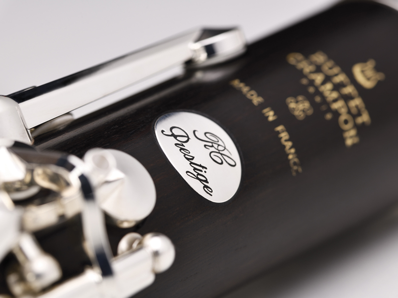 Frontal del clarinete buffet crampon modelo RC prestige